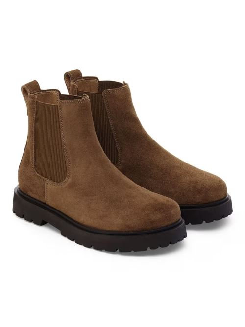 Stivale in suede HIGHWOOD SLIP ON MID 1030115 DARK TEA BIRKENSTOCK Dark tea 