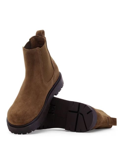 Stivale in suede HIGHWOOD SLIP ON MID 1030115 DARK TEA BIRKENSTOCK Dark tea 