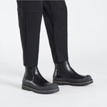 Stivale in pelle e gomma PRESCOTT SLIP ON 1025206 BLACK BIRKENSTOCK Black 