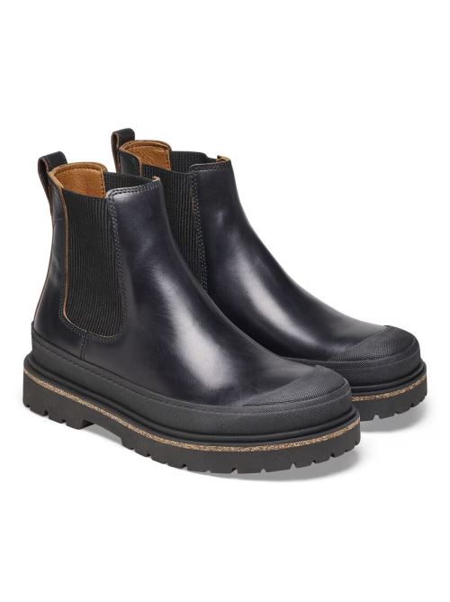 Stivale in pelle e gomma PRESCOTT SLIP ON 1025218 BLACK BIRKENSTOCK Black 
