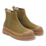 Stivale in pelle oliata PRESCOTT SLIP ON 1030114 PINE GREEN BIRKENSTOCK Pine green 