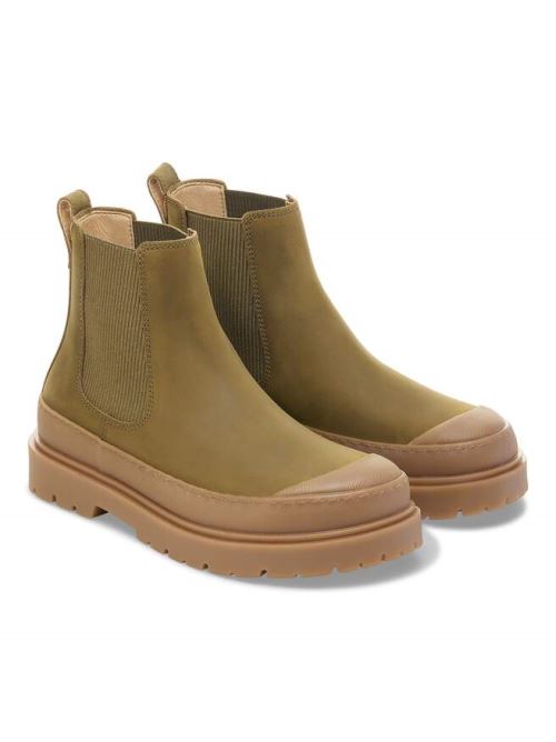 Stivale in pelle oliata PRESCOTT SLIP ON 1030114 PINE GREEN BIRKENSTOCK Pine green 