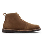 Stivale in suede allacciato UPPSALA MID 1030088 DARK TEA BIRKENSTOCK Dark tea 