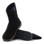 Stivale in suede con interno in shearling UPPSALA ZIP SHEARLING 1030242 BLACK BIRKENSTOCK Black 