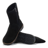 Stivale in suede con interno in shearling UPPSALA ZIP SHEARLING 1030242 BLACK BIRKENSTOCK Black 