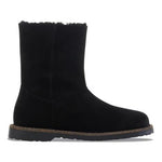 Stivale in suede con interno in shearling UPPSALA ZIP SHEARLING 1030242 BLACK BIRKENSTOCK Black 