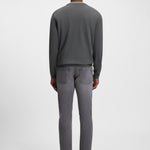 Maglia girocollo in merinos 50468239 10241501 01 030 BOSS Medium grey 