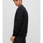 Maglia con zip 50468254 10241502 01 001 BOSS Black 