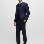 Maglia in lana merinos 50468261 10241495 01 404 BOSS Dark blue 