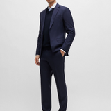 Maglia in lana merinos 50468261 10241495 01 404 BOSS Dark blue 