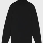 Maglia collo alto in lana merinos 50468262 10241489 01 001 BOSS Black 