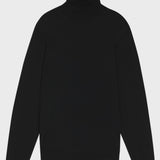 Maglia collo alto in lana merinos 50468262 10241489 01 001 BOSS Black 