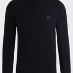 Maglia a collo alto cotone e cashmere 50527573 10265865 01 404 BOSS Dark blue 