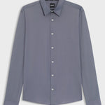 Camicia slim fit in tessuto performance 50533434 10253542 01 404 BOSS Dark blue 