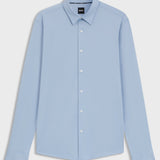 Camicia slim fit in tessuto performance 50533434 10253542 01 450 BOSS Light pastel blue 