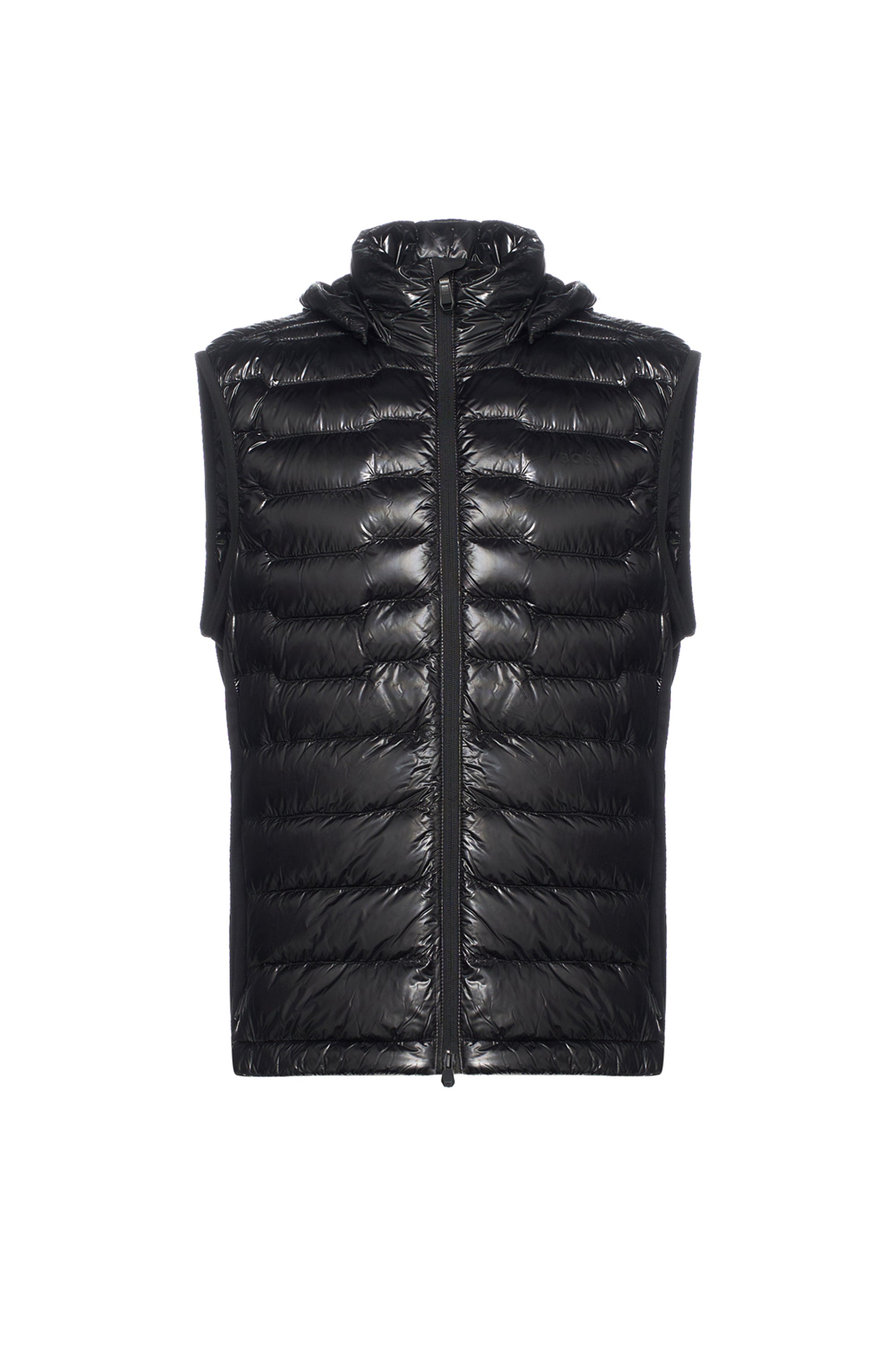 Gilet in tessuto tecnico 50541303 10252629 01 001 BOSS Black 