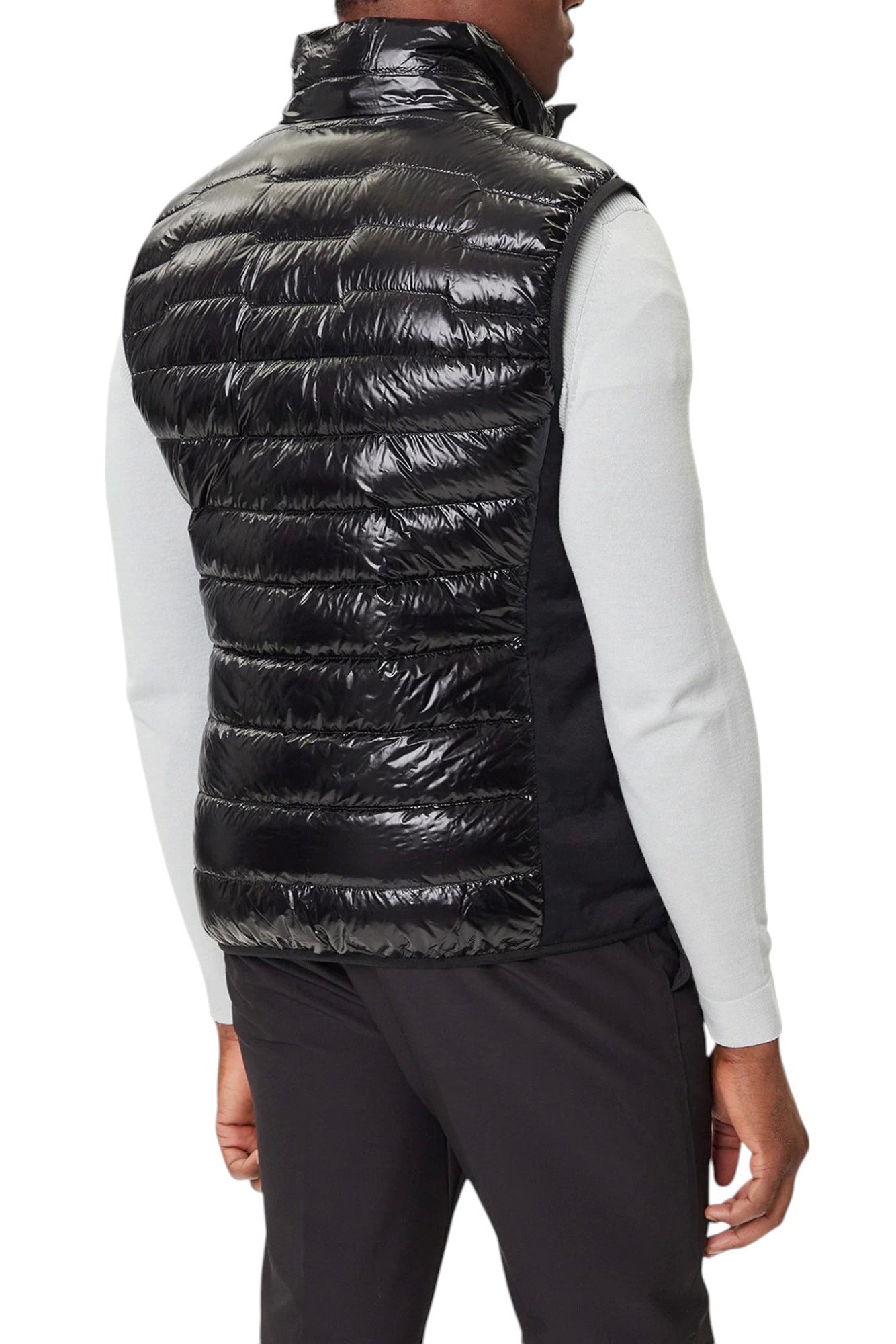 Gilet in tessuto tecnico 50541303 10252629 01 001 BOSS Black 