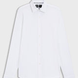 Camicia slim fit in tessuto performance 50545163 10268245 01 100 BOSS White 