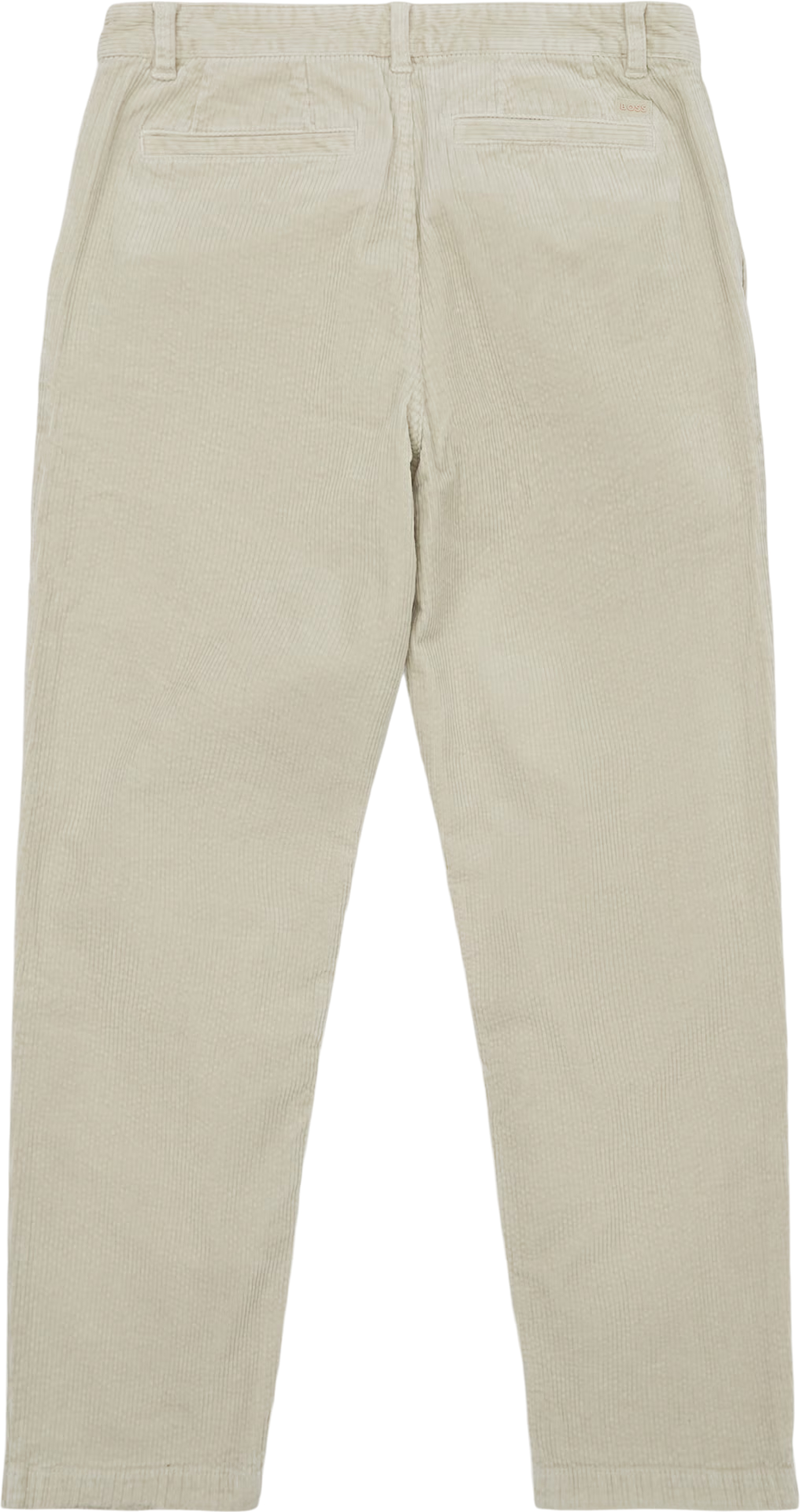 Pantalone in velluto con pinces 50547076 10265807 01 271 BOSS Light beige 