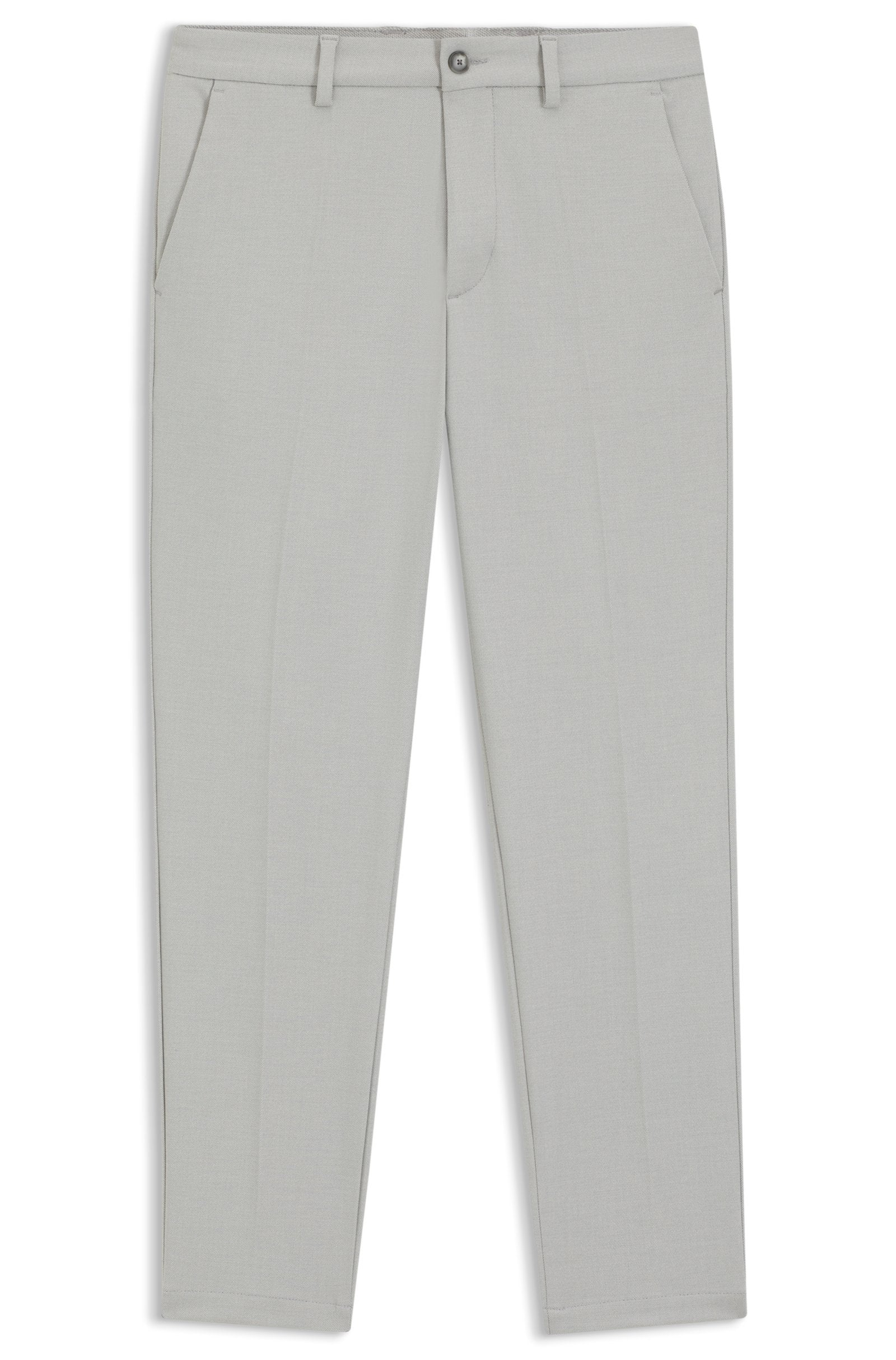 Pantalone in tessuto tecnico 50549473 10274675 01 047 BOSS Silver 