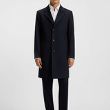 Cappotto in lana e cachemire con interno staccabile 50551085 10273687 01 404 BOSS Dark blue 