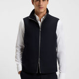 Cappotto in lana e cachemire con interno staccabile 50551085 10273687 01 404 BOSS Dark blue 
