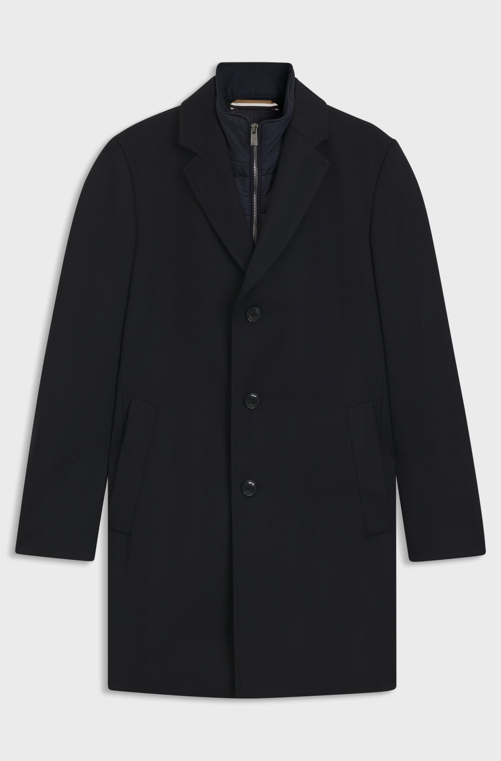 Cappotto idrorepellente con gilet staccabile 50551117 10275313 01 404 BOSS Dark blue 