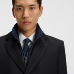 Cappotto idrorepellente con gilet staccabile 50551117 10275313 01 404 BOSS Dark blue 