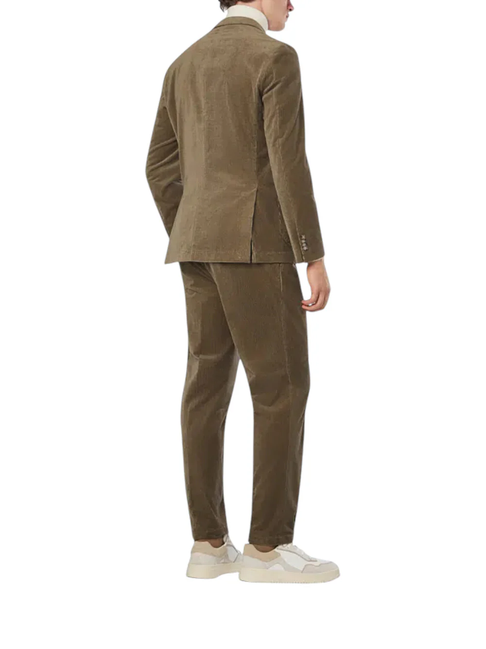 Giacca doppiopretto in velluto 50551597 10243907 01 245 BOSS Open brown 