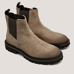 Stivali in suede 50552572 10262618 01 260 BOSS Beige 