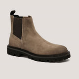 Stivali in suede 50552572 10262618 01 260 BOSS Beige 