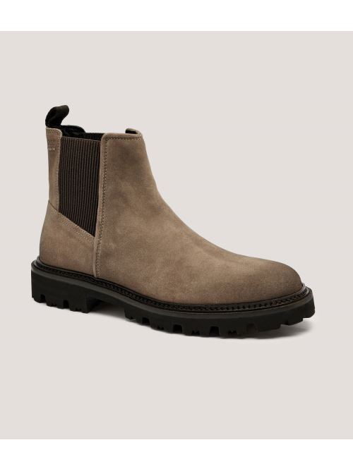 Stivali in suede 50552572 10262618 01 260 BOSS Beige 