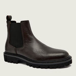 Stivali in pelle 50552573 10266544 01 205 BOSS Dark brown 