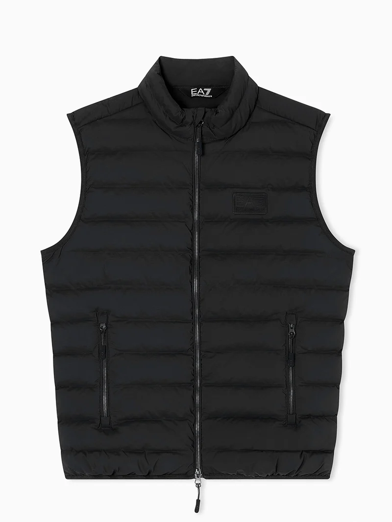 Gilet in tessuto tecnico 7M000683 AF15953 UC001 EA7 Black 