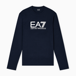 T-Shirt manica lunga 7M000900 AF10373 MB332 EA7 Blue 