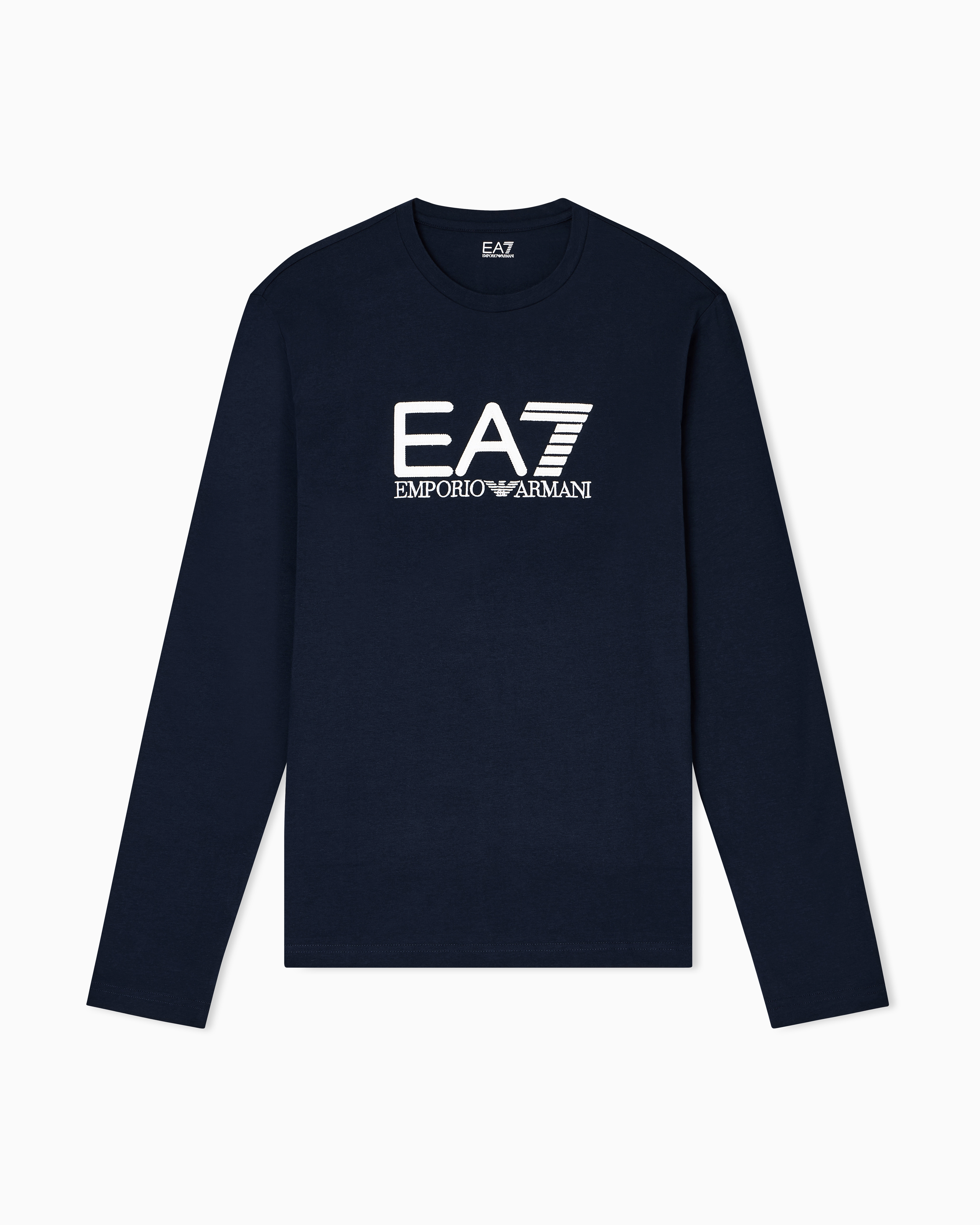 T-Shirt manica lunga 7M000900 AF10373 MB332 EA7 Blue 