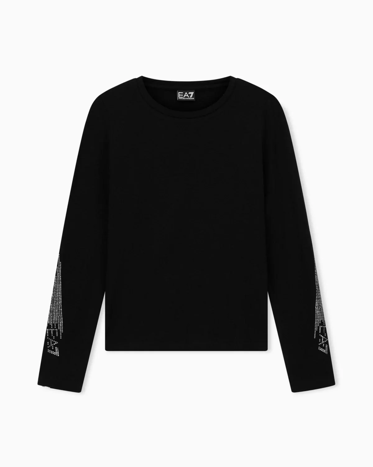 T-Shirt manica lunga 7W000522 AF10373 UC001 EA7 Black 