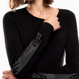 T-Shirt manica lunga 7W000522 AF10373 UC001 EA7 Black 