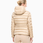 Piumino con cappuccio 7W000684 AF12475 U1046 EA7 Beige 