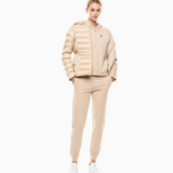 Piumino con cappuccio 7W000684 AF12475 U1046 EA7 Beige 