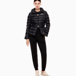 Piumino con cappuccio 7W000684 AF12475 UC0001 EA7 Black 