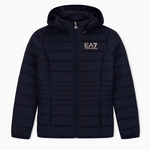 Piumino con cappuccio staccabile 8NTB23 TNF8Z 0200 EA7 Black 