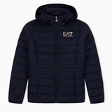 Piumino con cappuccio staccabile 8NTB23 TNF8Z 0200 EA7 Black 