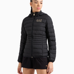 Piumino con cappuccio staccabile 8NTB23 TNF8Z 0200 EA7 Black 