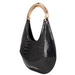 Borsa in ecopelle stampata BS28A58E2 110 ELISABETTA FRANCHI Black 