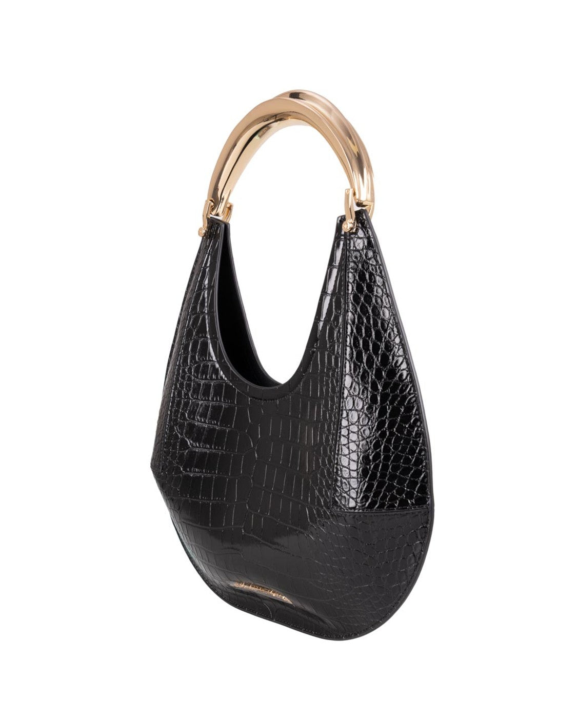 Borsa in ecopelle stampata BS28A58E2 110 ELISABETTA FRANCHI Black 