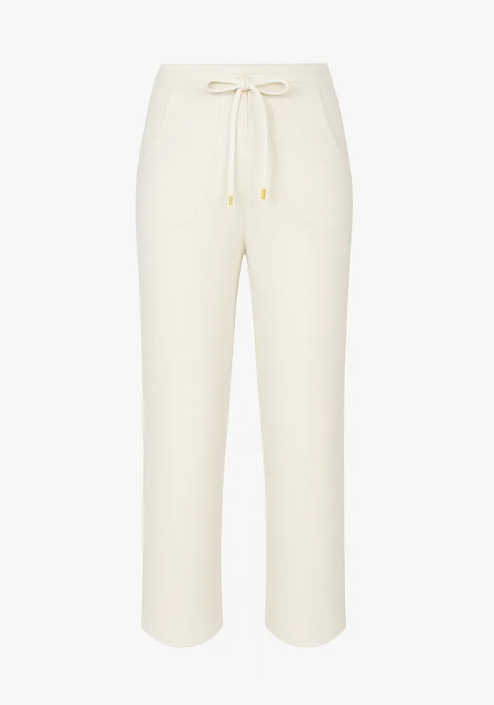 Pantalone con coulisse KP70S57E2 DZ9 ELISABETTA FRANCHI Milk 