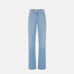 Jeans in denim con strass PJ06N56E2 192 ELISABETTA FRANCHI Light blue 