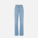 Jeans in denim con strass PJ06N56E2 192 ELISABETTA FRANCHI Light blue 