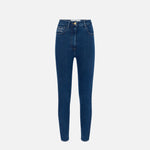 Jeans con logo PJ08I56E2 104 ELISABETTA FRANCHI Blue denim 